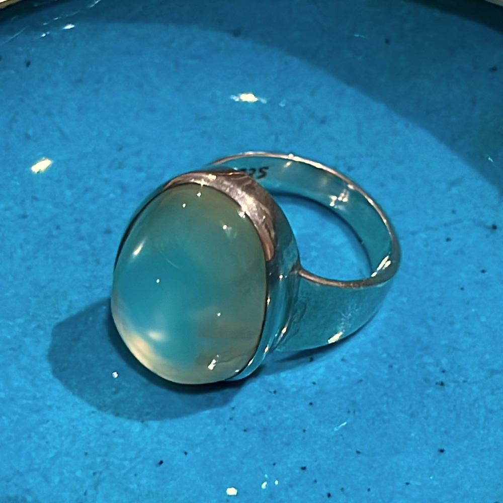 Sterling Silver Crystal Ring